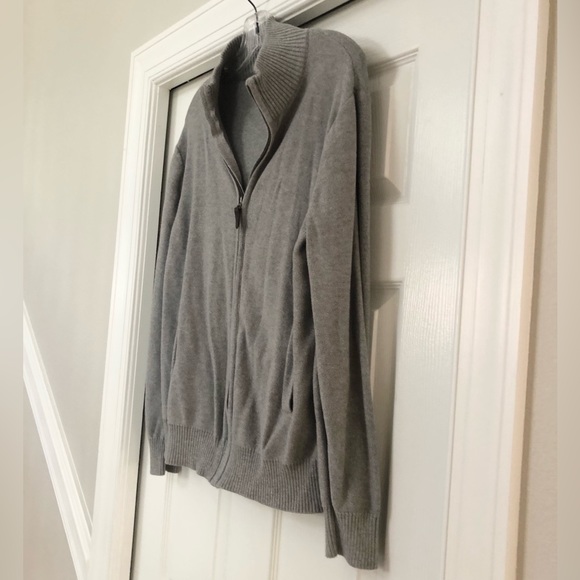 Men’s Full-Zip Collar Pocket Cardigan Sweater Jacket - Picture 11 of 16